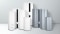 The picture shows several Viessmann DHW cylinders in different versions.